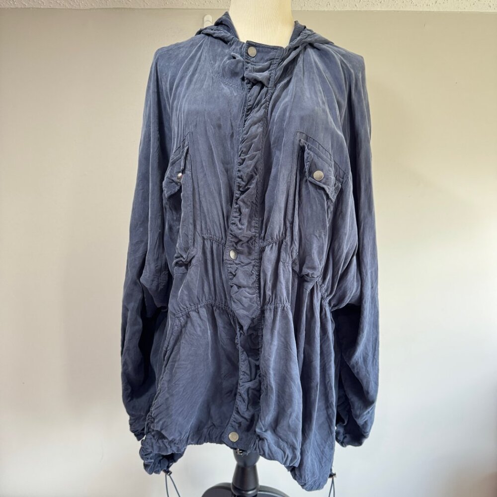 PETE & GRETA JOHNNY WAS Zumi Utility Jacket Navy - Picture 2 of 11